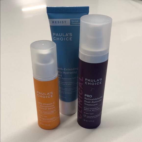 Paula's Choice Skincare Set - Orange Blue and Purple